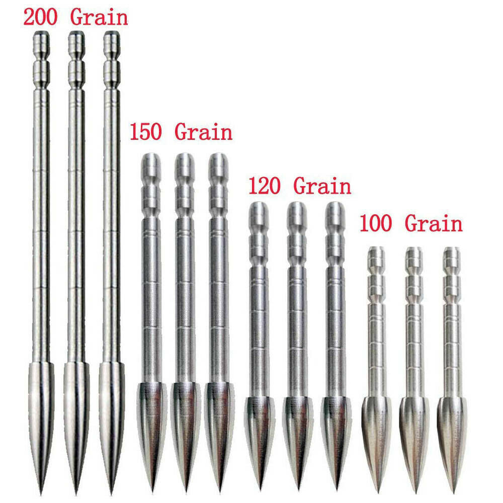 🎯Archery Arrowheads Tips Points for 4.2mm Arrow Shaft Hunting-AMEYXGS Archery