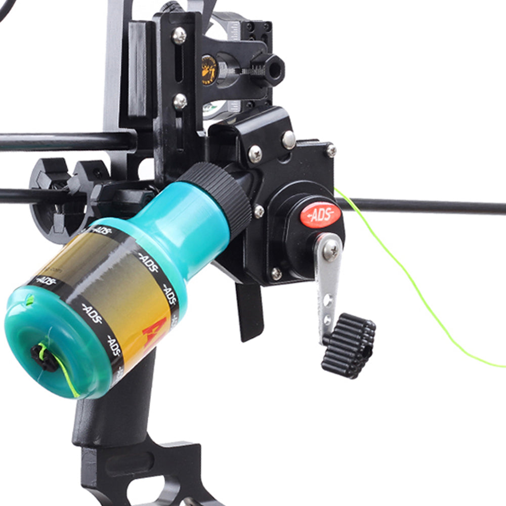 bow fishing rod and reel SOPOGER Bowfishing Seat Mount drag line stack in a bottle guarantees a free AMS Bowfishing Retriever Sport Bowfishing