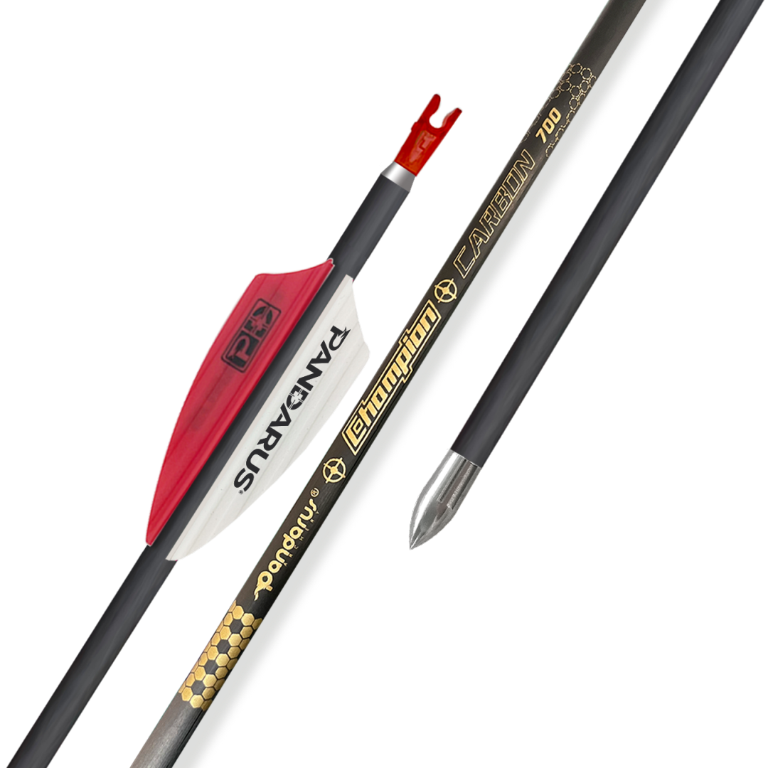 PANDARUS CHAMPION Carbon 4.2 mm Target Arrows  (12/Pack)