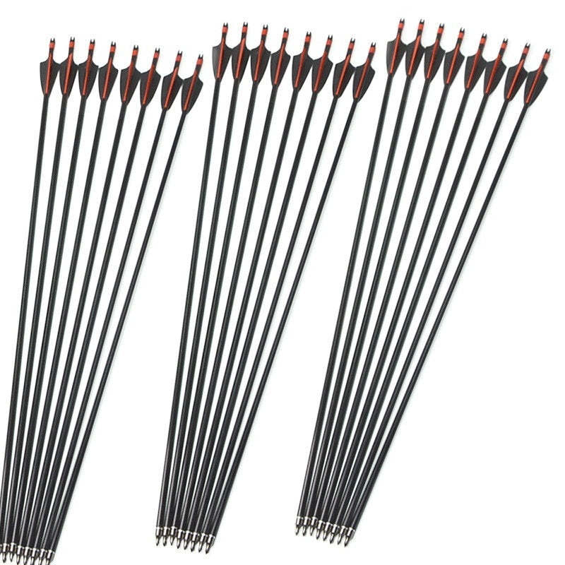 🎯Hunting Practice Archery Fiberglass Arrow Compound Bow-AMEYXGS Archery