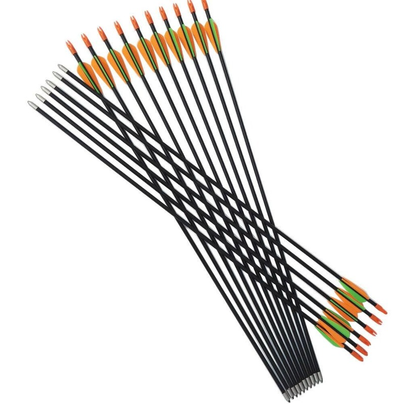 🎯Fiberglass Arrows Archery Quiver Safety Target Practice Children-AMEYXGS Archery