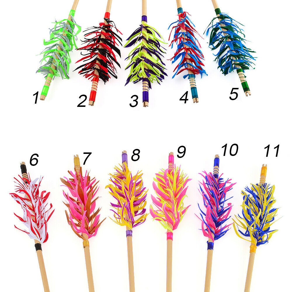 🎯DIY Handmade Archery Flu-Flu Wooden Arrows-AMEYXGS Archery