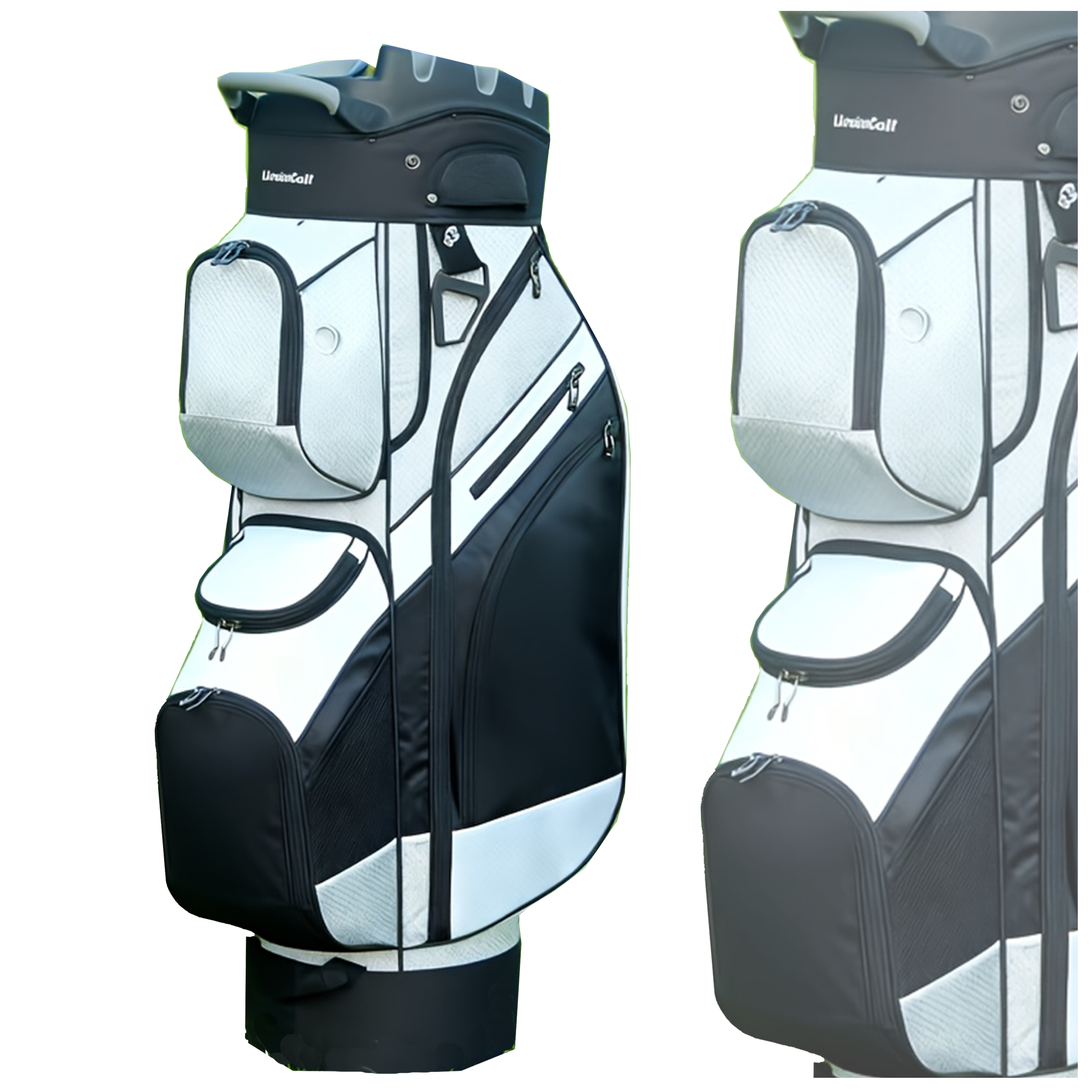 Dividers Golf Club Bag 7 Pocket Polyester Case Course Golf Accessory