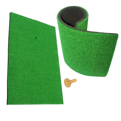 Artificial Turf Golf Training Mat Portable Practice Pad Tee Indoor use
