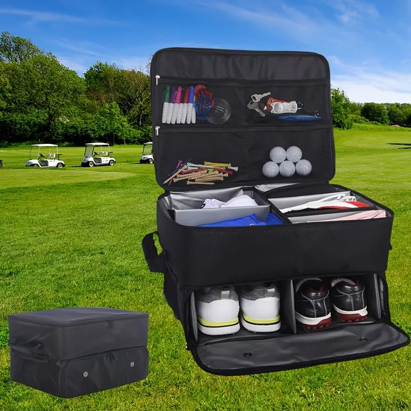 Premium Golf Shoe Bag & Gear Organizer – Travel-Ready Storage for Golfers