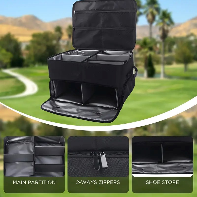 Premium Golf Shoe Bag & Gear Organizer – Travel-Ready Storage for Golfers