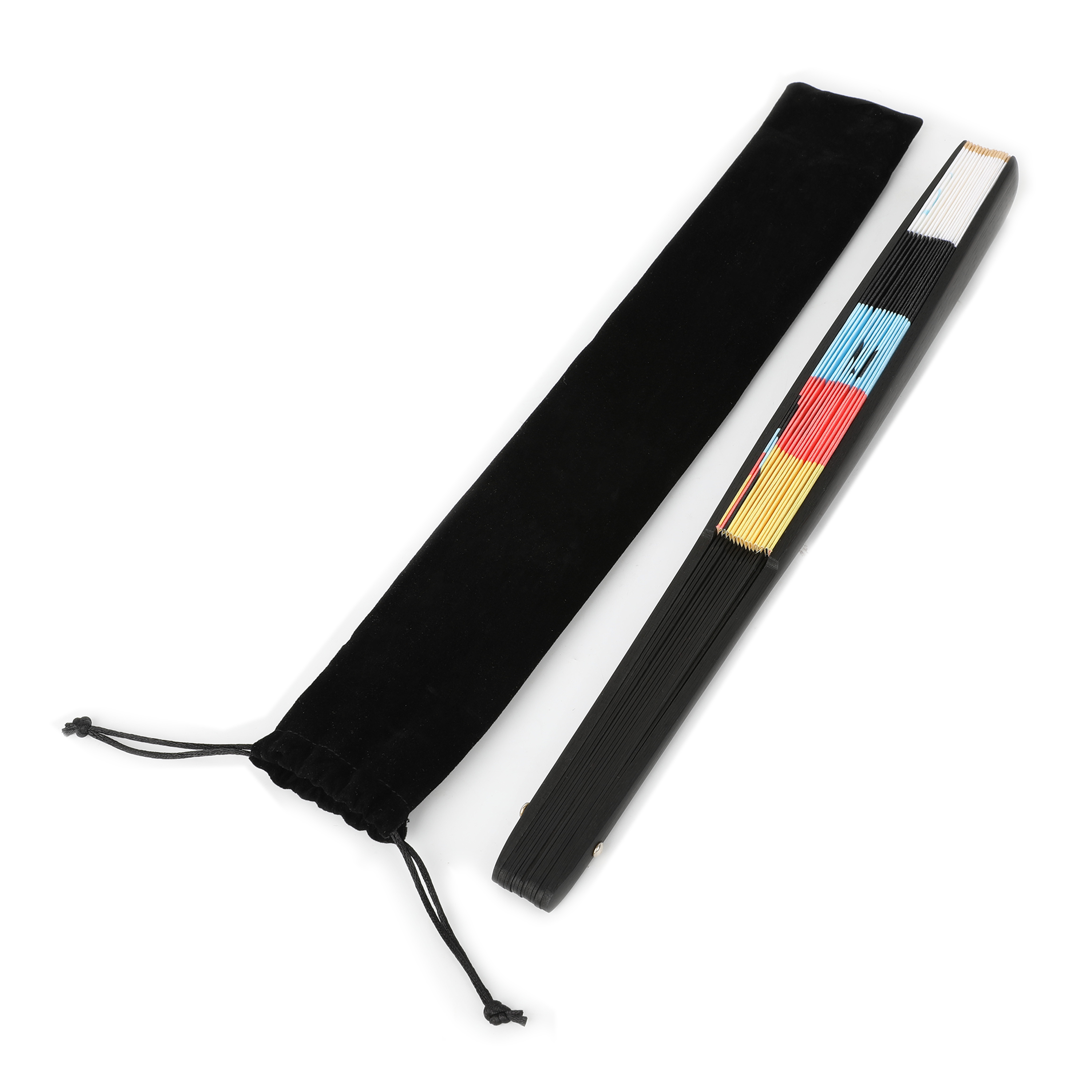Folding Fan with Target Color for Arcehry Festival