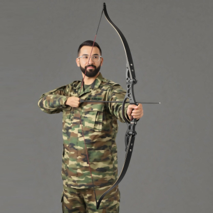 Hoyt Archery Recurve Bow and Arrows Hunting Kit 30-50LBS