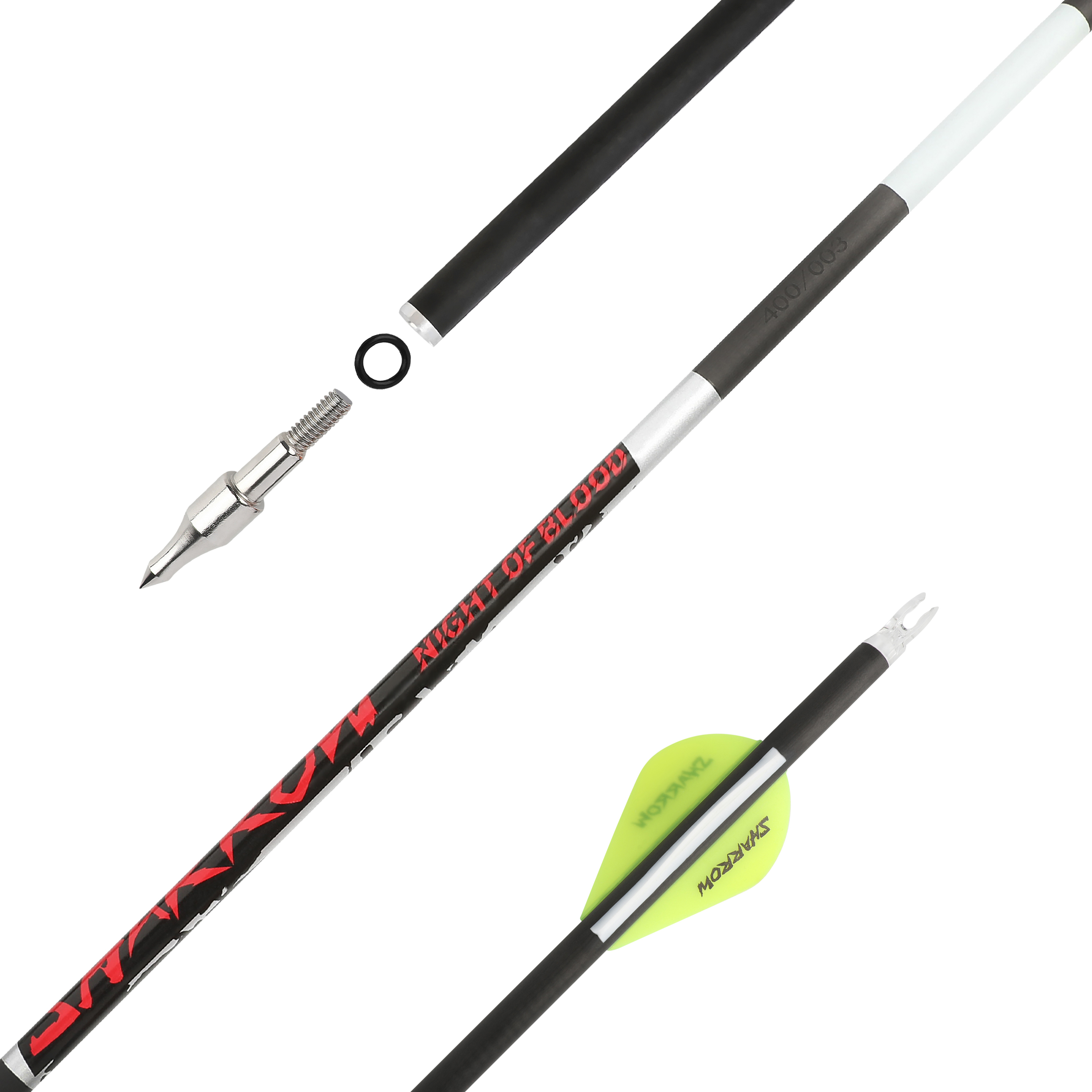 AMEYXGS Archery Blood Arrows Lighting