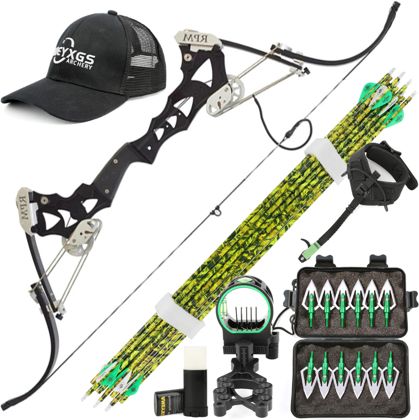 RPM Nitro Lever Compound Bow Recurve Bow Archery-Osprey Bow