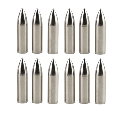 12Pcs Archery Field Point for Wooden Arrows