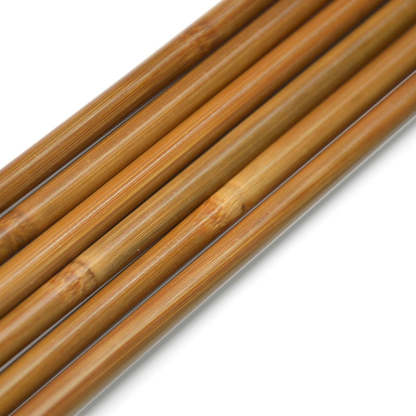 31.5 Inch Wooden Arrow Shafts - Handmade 8mm OD Raw Shafts With Nock For Longbow & Recurve Bow (12 Pack)