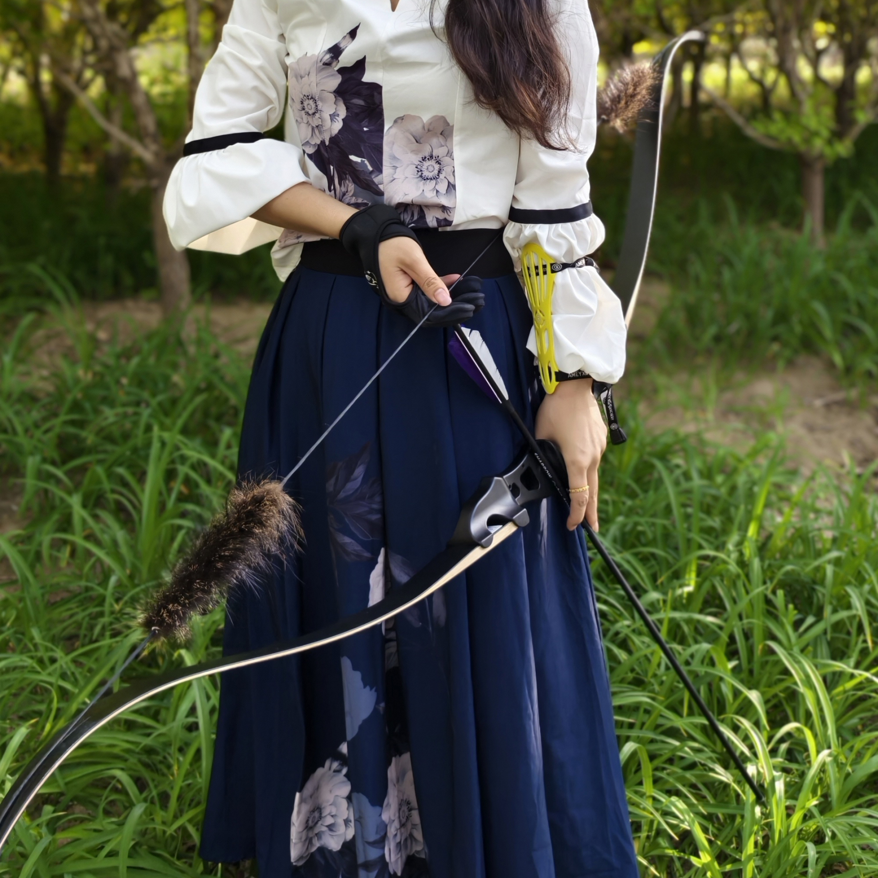 60" Hunting Recurve Bow 20-55lbs Takedown Aluminum Riser Archery
