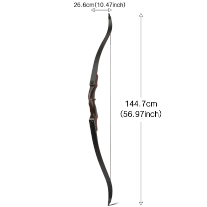 Archery Recurve Bow and Arrows Kit for Hunting Target