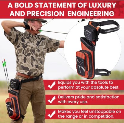 Legend XR430 Archery Field Hip Arrow Quiver