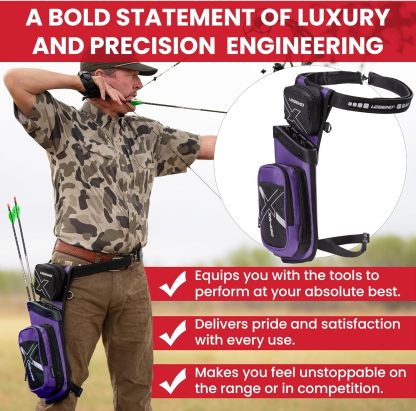 Legend XR430 Archery Field Hip Arrow Quiver