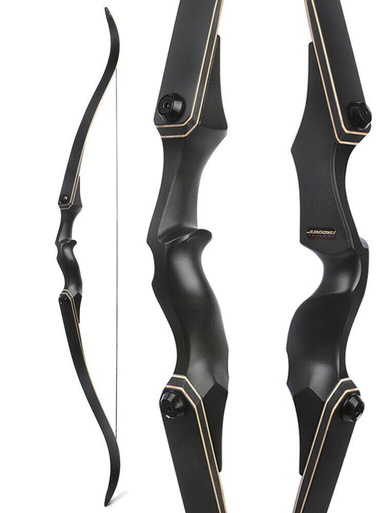 🎯F178A 58'' F171A 60'' Archery Traditional Hunting Recurve Bow 25-65Ibs-AMEYXGS Archery