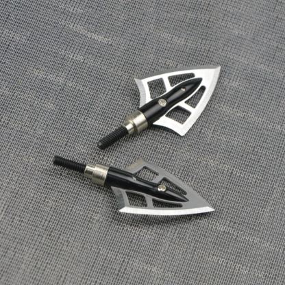 Screw-in Broadheads with Case Archery Broad for Compound Bow Crossbow