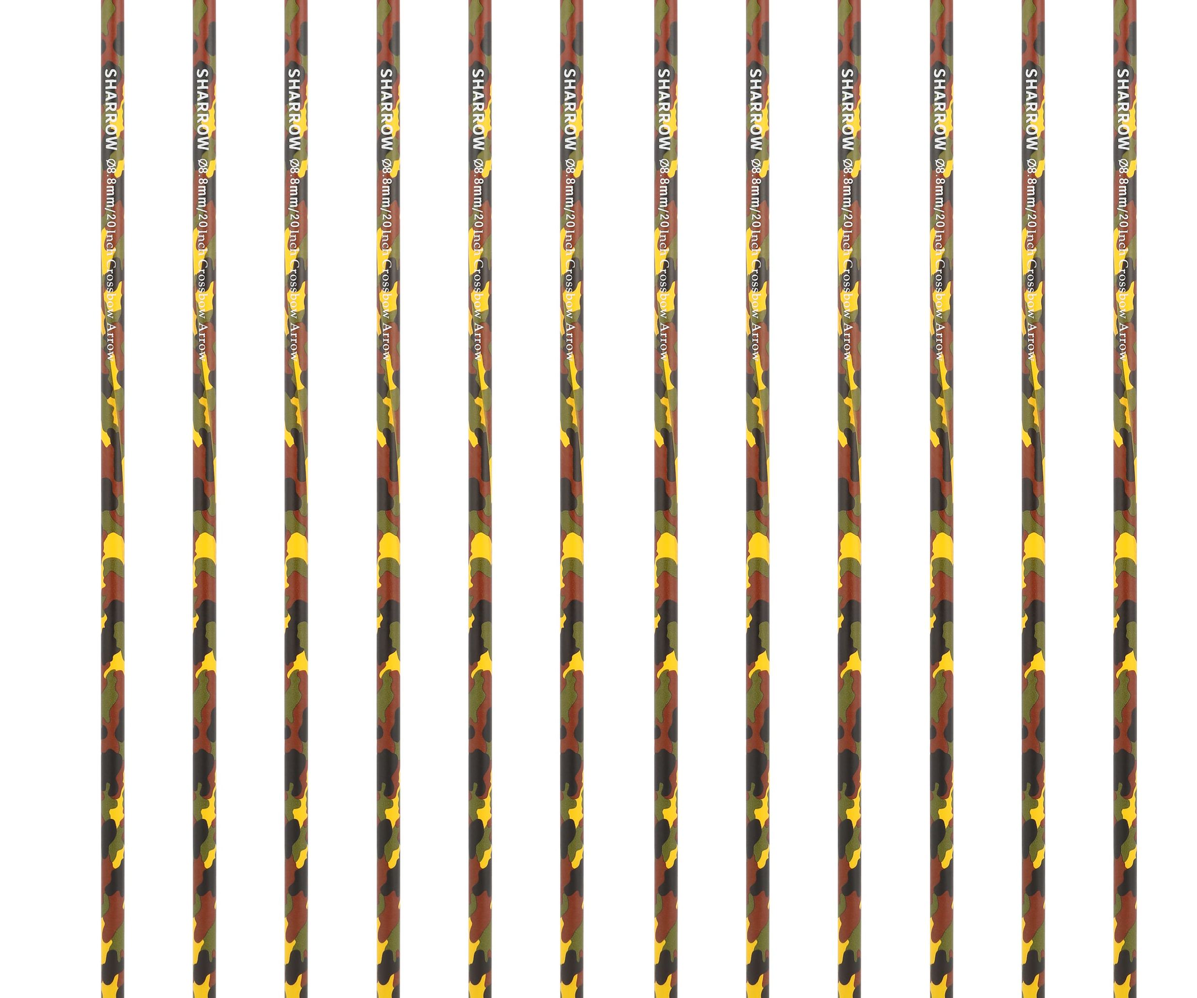 Crossbow-Bolts-Carbon Hunting Arrows with 4" Vanes Replaced Arrowhead(12 Pack)-AMEYXGS Archery