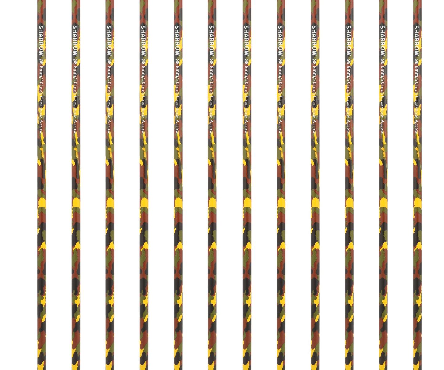 Crossbow-Bolts-Carbon Hunting Arrows with 4" Vanes Replaced Arrowhead(12 Pack)-AMEYXGS Archery