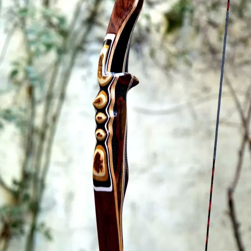 Premium Long Spine American Hunting Bow – Handcrafted Laminated Bow