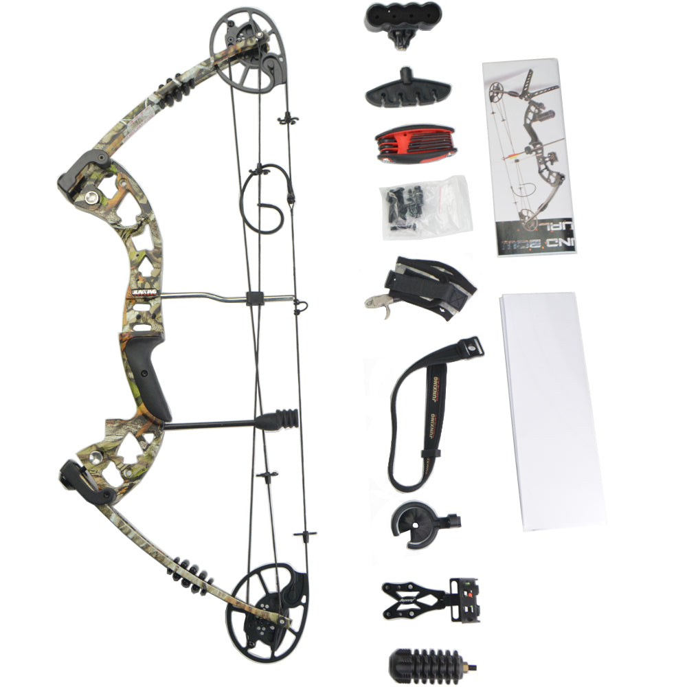 🎯M125 Compound Bow Kit 30-70lbs Archery Hunting Shooting-AMEYXGS Archery