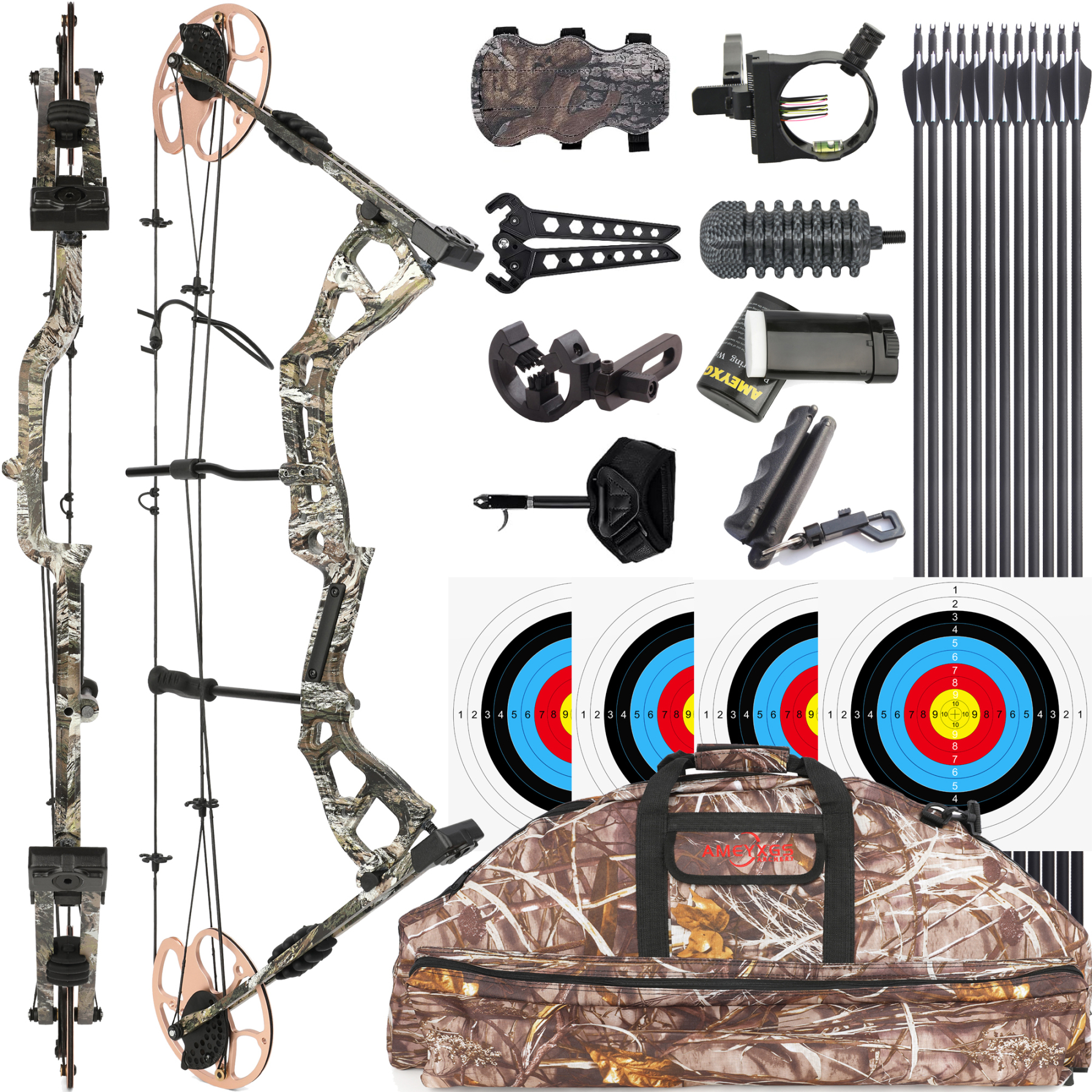 M193 Hunting Compound Bow 0-70 lbs Hunting Practice Target