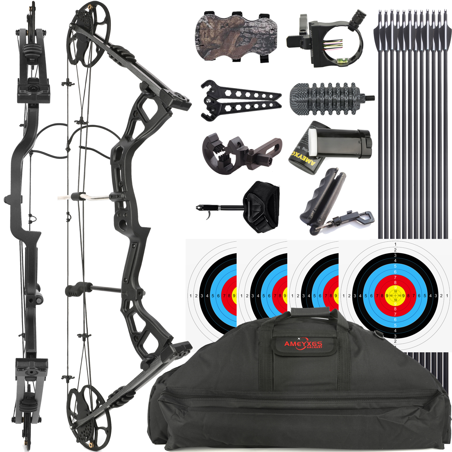 M193 Hunting Compound Bow 0-70 lbs Hunting Practice Target