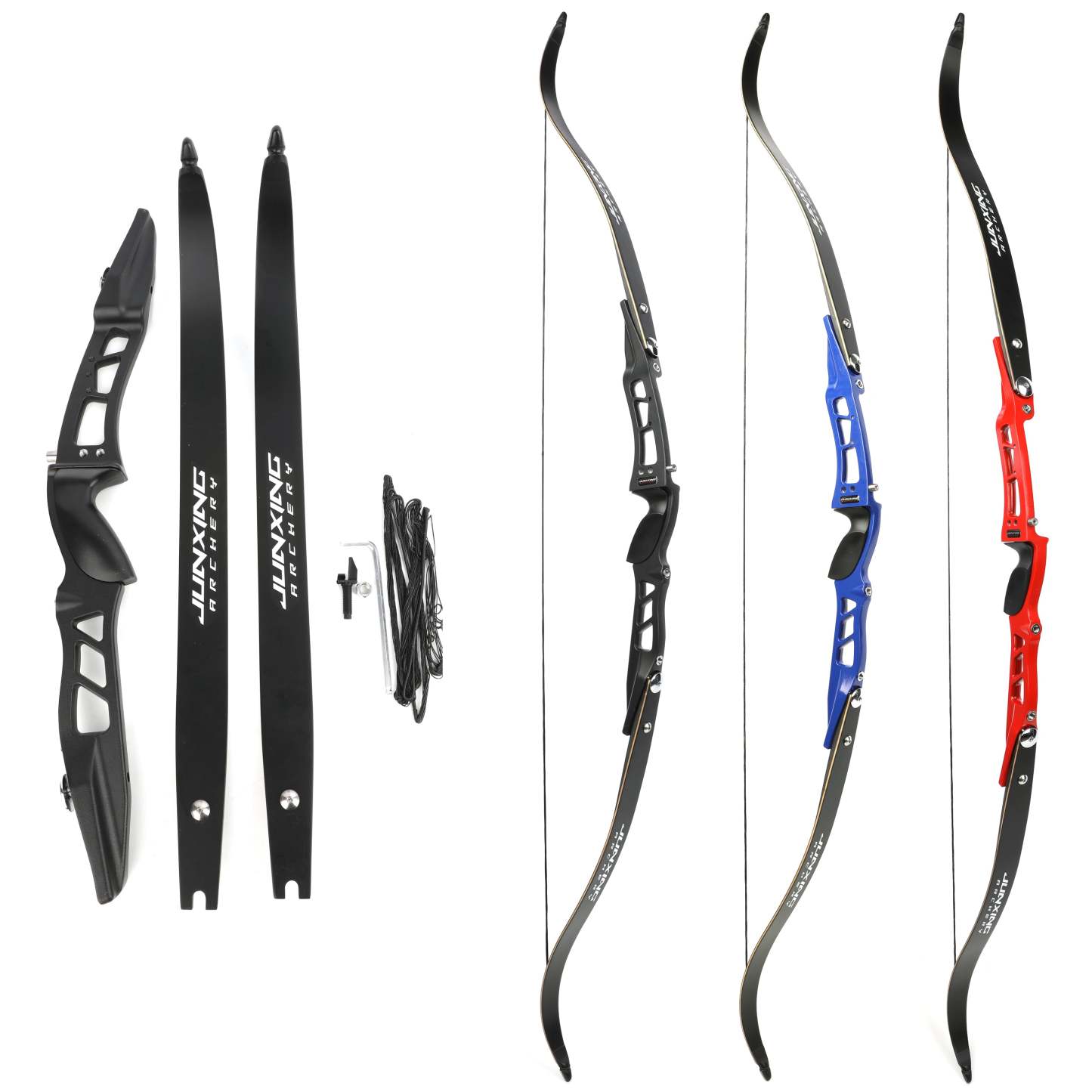 🎯JUNXING F167 ILF 66'' Recurve Bow Archery Target-AMEYXGS Archery