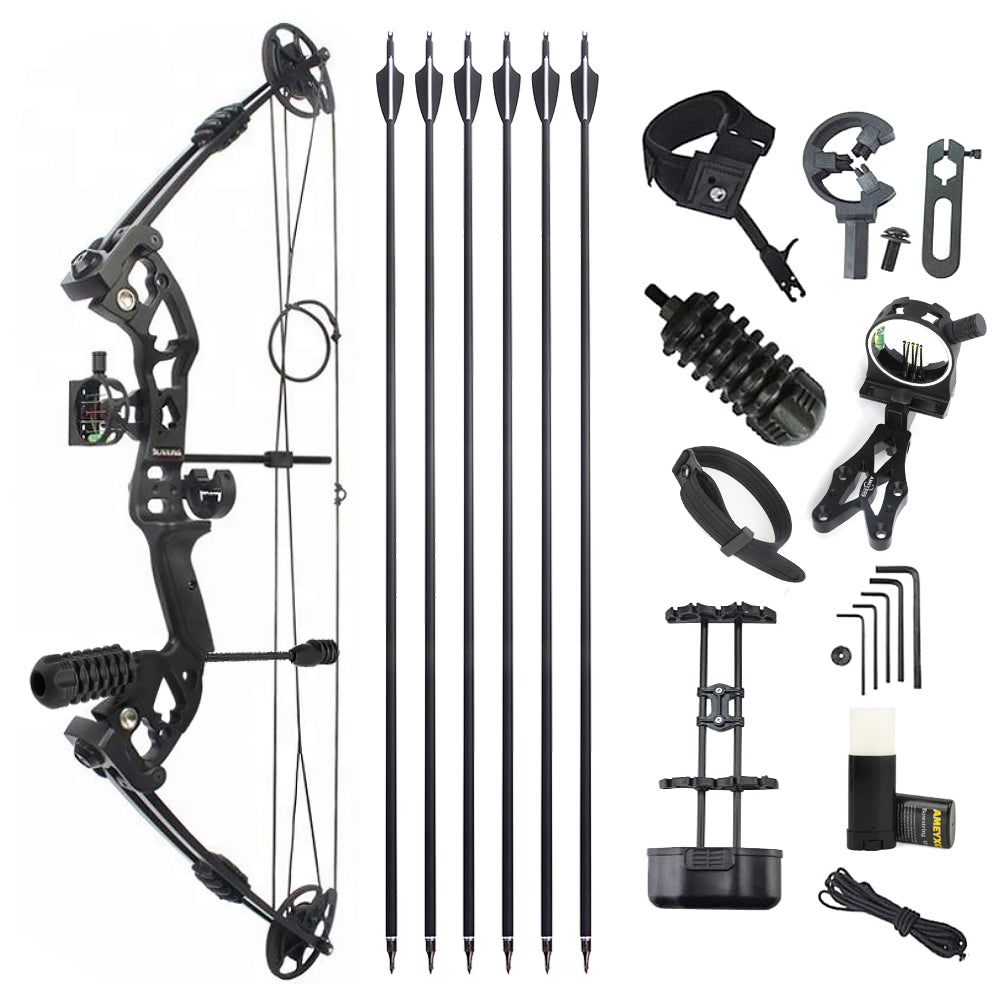 🎯JUNXING M131 Compound Bow Archery Shooting Fishing