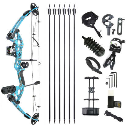 🎯JUNXING M131 Compound Bow Archery Shooting Fishing