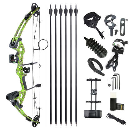 🎯JUNXING M131 Compound Bow Archery Shooting Fishing