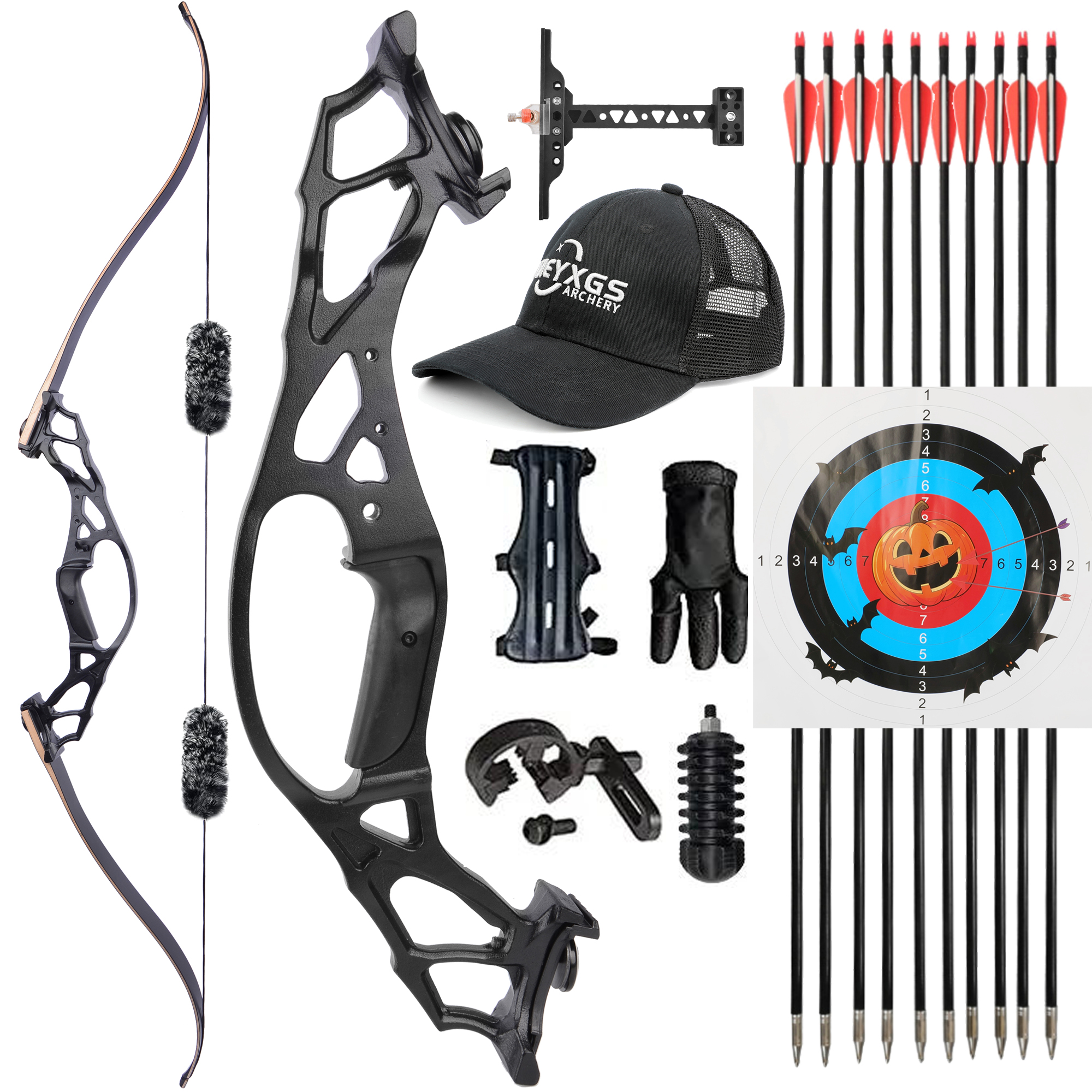 62inch Archery 30-60 LBS Recurve Bow 