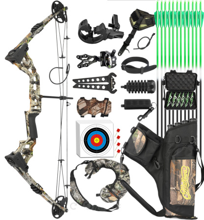 X8 Compound Bow Kit , Hunting&Target 20-70lbs Adjustable