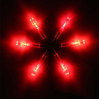 🎯6pcs 5.3mm Archery Led Lighting Nock Arrow Tails-AMEYXGS Archery