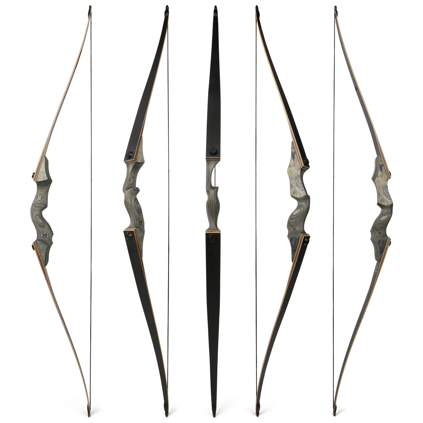 Archery Takedown Longbow 20lbs-60lbs Traditional Hunting RH&LH