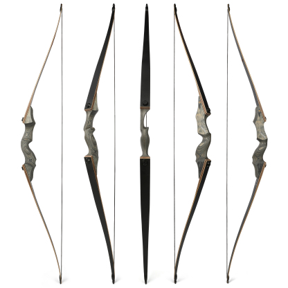 Archery Takedown Longbow 20lbs-60lbs Traditional Hunting RH&LH