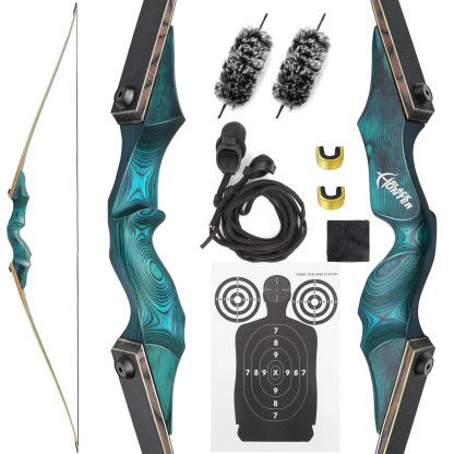 BLACK HUNTER Archery Recurvebow / Longbow 20-60lbs Kit
