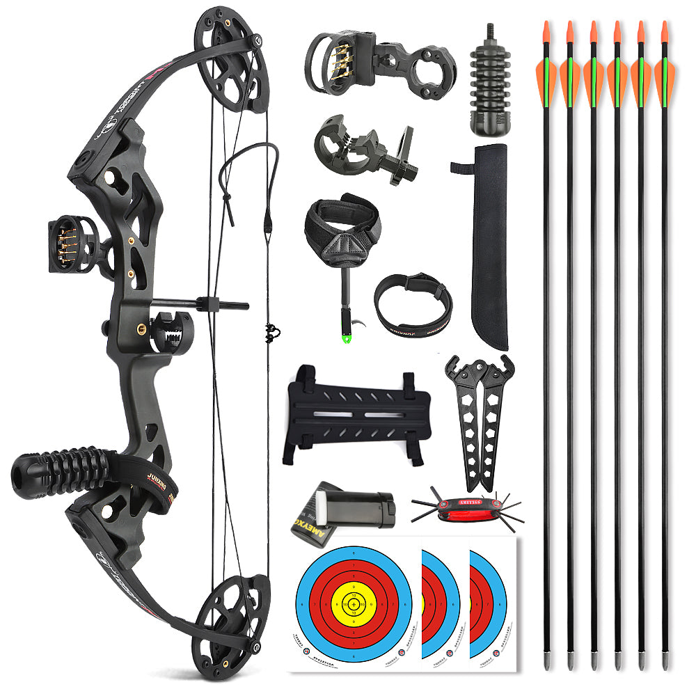 🎯M3 Child Compound Bow Archery Beginner Shooting Training-AMEYXGS Archery