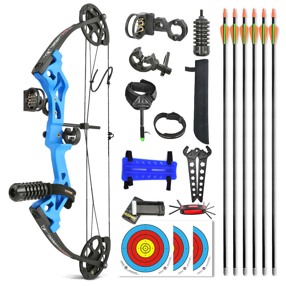 🎯M3 Child Compound Bow Archery Beginner Shooting Training-AMEYXGS Archery