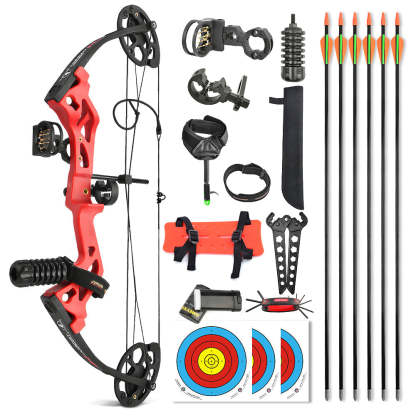 🎯M3 Child Compound Bow Archery Beginner Shooting Training-AMEYXGS Archery