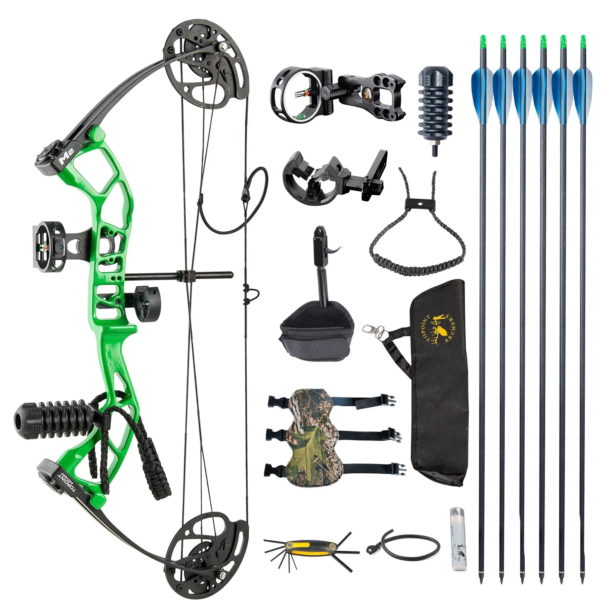 🎯 Archery M2 Youth Compound Bow Set Beginners Junior-AMEYXGS Archery