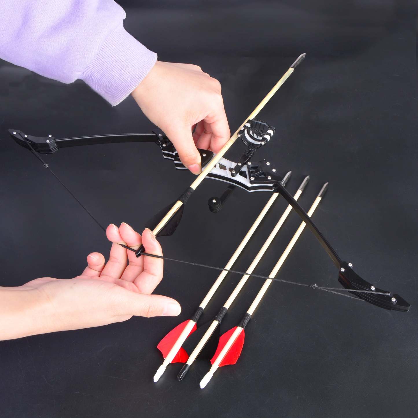 🎯Mini Archery Crossbow Recurve Compound Bow Fun Game Gifts-AMEYXGS Archery