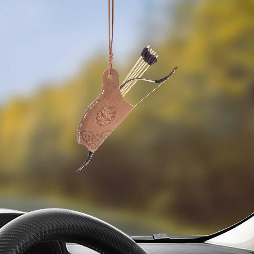 🎯Recurve Bow Arrow Kit Car Pendant Archery Decoration Hanging-AMEYXGS Archery