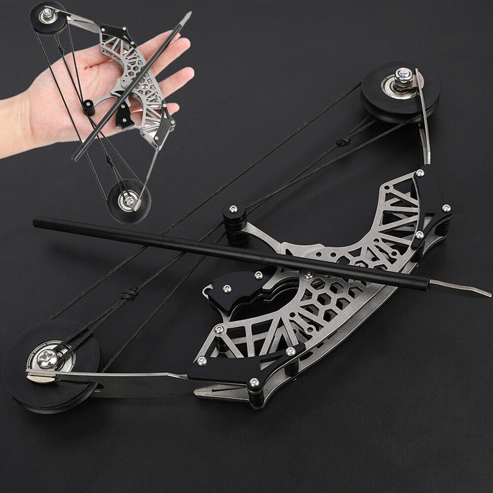 🎯Mini Compound Bow Arrows Archery Target 12lbs Toy Gift-AMEYXGS Archery