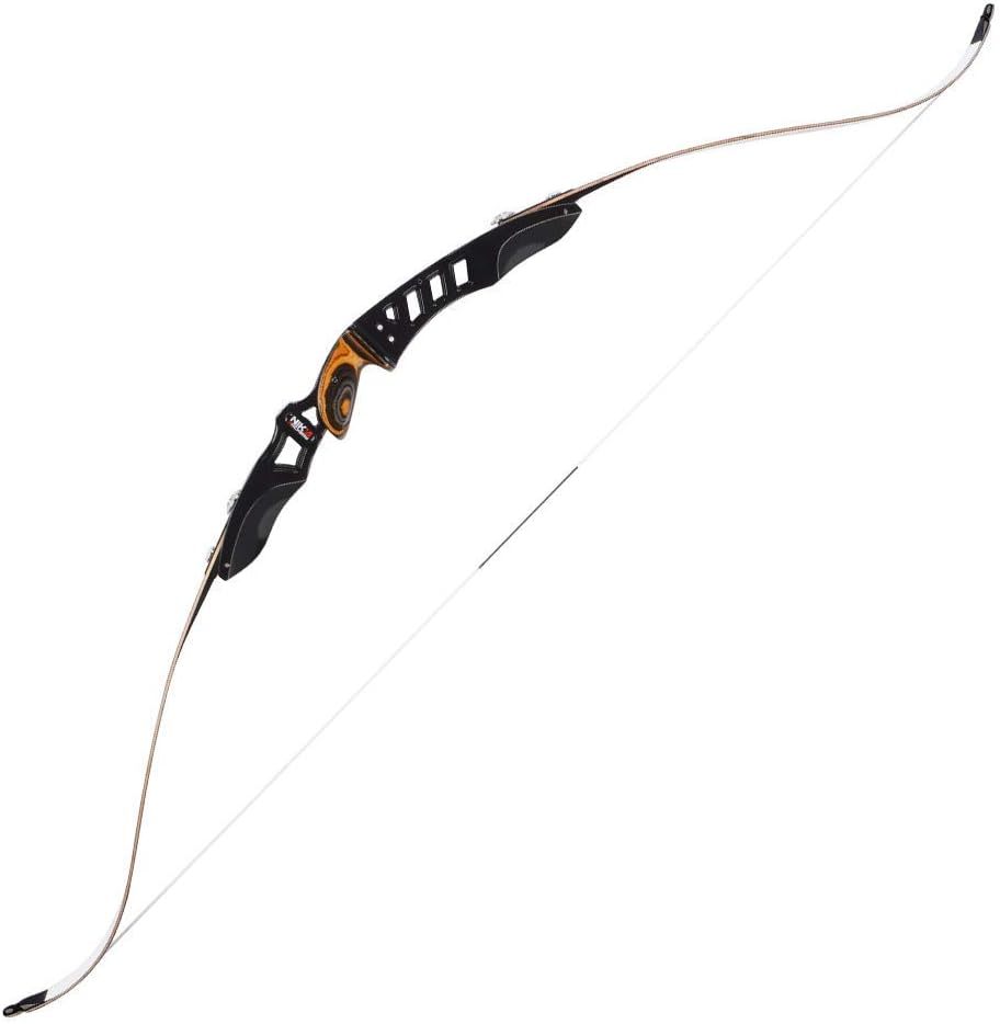 NIKA ARCHERY Recurve Bow 64" 20-40lbs S2 ILF Limbs for Powerful Targe