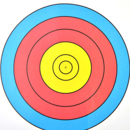 🎯Archery Target Paper Practice 3 Spot Targets for recurve bow-AMEYXGS Archery