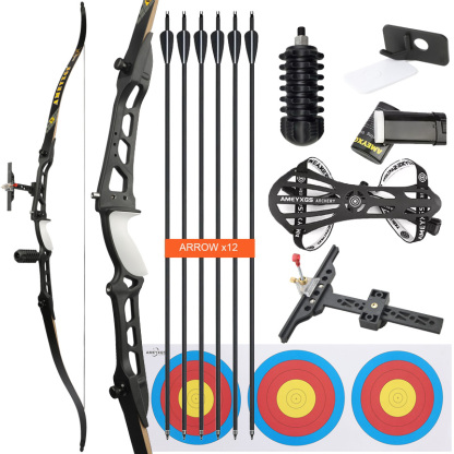 Beginner Competition Recurve Bow 66 inch Kit