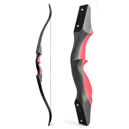 60'' Traditional Takedown Recurve Bow 25-60lbs Archery Hunting