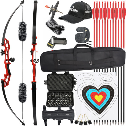 Straight Pull Recurve Bow Kit Hunting